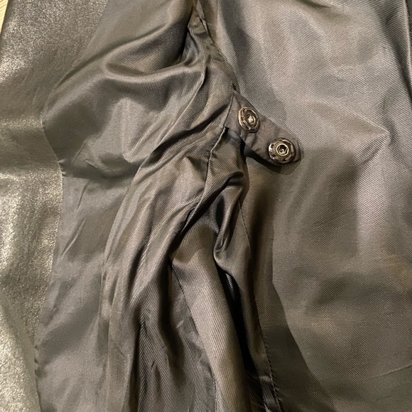 Ann Demeulemeester Archival Lamb Leather Coat Dress - Picture 9 of 11